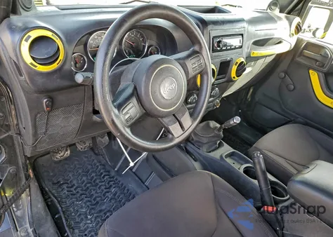 2013 Jeep Wrangler Sport z USA, uszkodzony, nr VIN 1C4AJWAG5DL654075